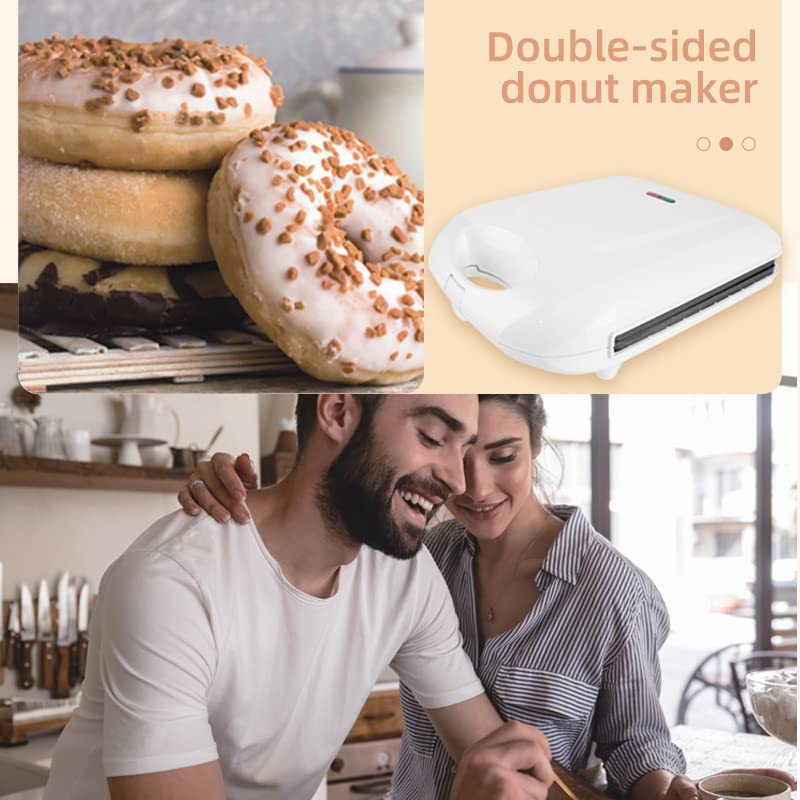 16 Mini Doughnut Maker for Breakfast, Snacks & Desserts