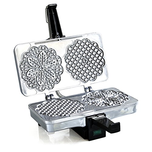 Pizzelle Baker: Makes Two 5-Inch Cookies, Recipe Guide