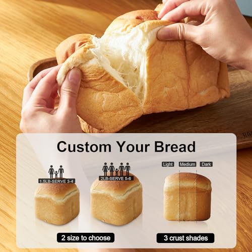 Neretva 20-in-1 Bread Maker: Gluten Free, Digital