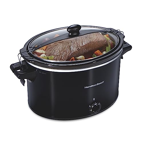 Hamilton Beach Slow Cooker, 10 Quart, Portable