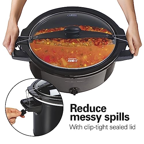 Hamilton Beach Slow Cooker, 10 Quart, Portable