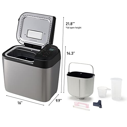 Panasonic Bread Machine with 20 Presets and Nut Dispenser