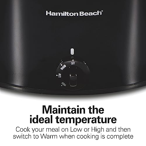 Hamilton Beach Slow Cooker, 10 Quart, Portable