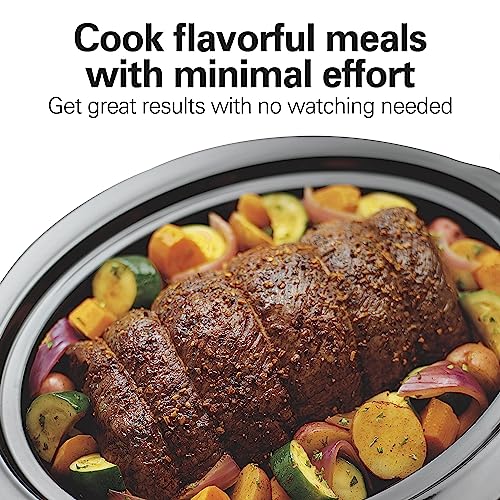 Hamilton Beach Slow Cooker, 10 Quart, Portable
