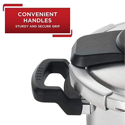 T-fal Clipso Stainless Steel Pressure Cooker - 6.3 Quart