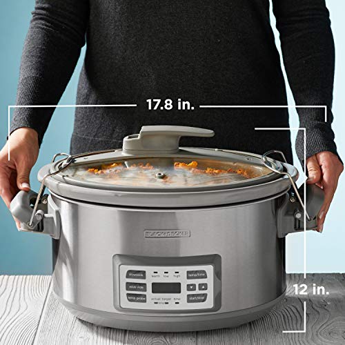 7-Quart Digital Slow Cooker with Sous-Vide by BLACK+DECKER