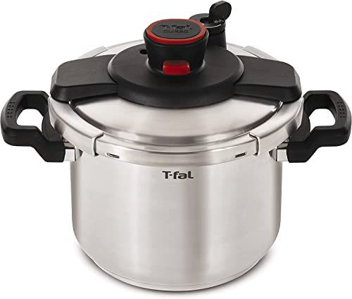 T-fal Clipso Stainless Steel Pressure Cooker - 6.3 Quart