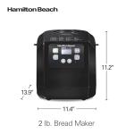 Hamilton Beach Bread Maker: Digital, Programmable, 12 Settings