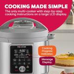8-Quart Electric Pressure Cooker with 9 Functions