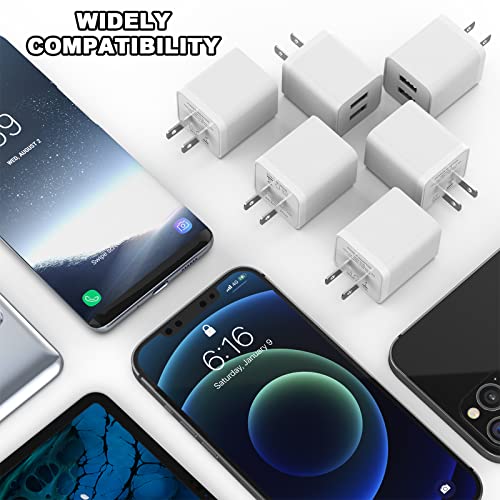 iGENJUN 2.4A Dual USB Wall Charger Cube