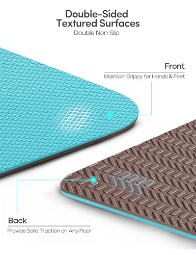 Eco-Friendly Non Slip Yoga Mat with Body Alignment