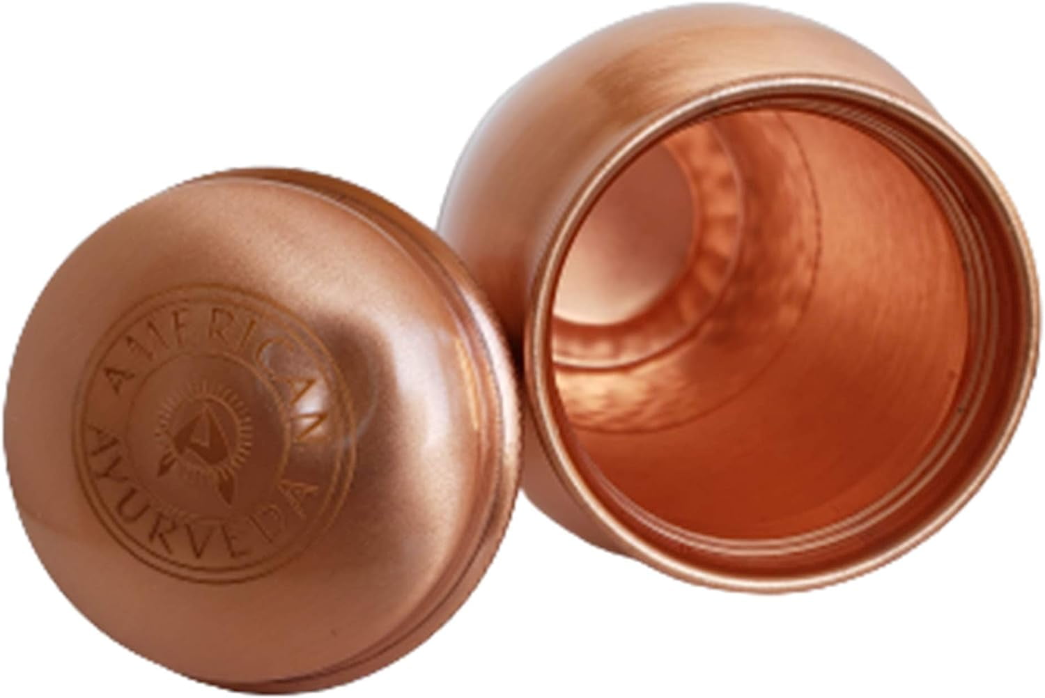 Pure Copper Yoga Water Bottle 600ml/20 Oz