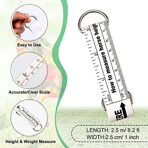 Portable Horse Measuring Tape - Height & Weight