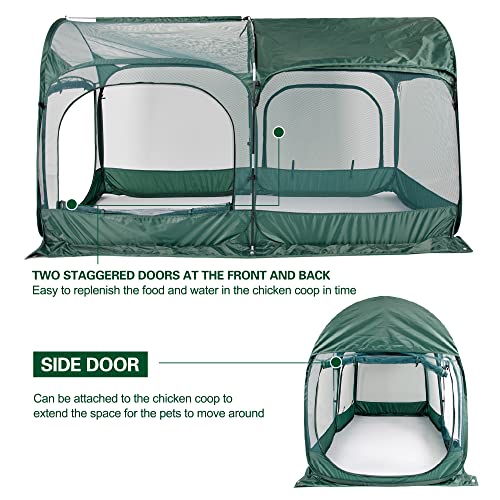 ANC POP Portable Chicken Run - Large, Easy Install