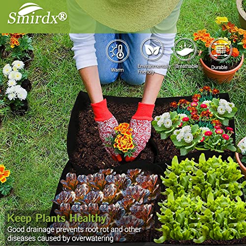 Durable Fabric Raised Garden Bed for Vegetables and Flowers