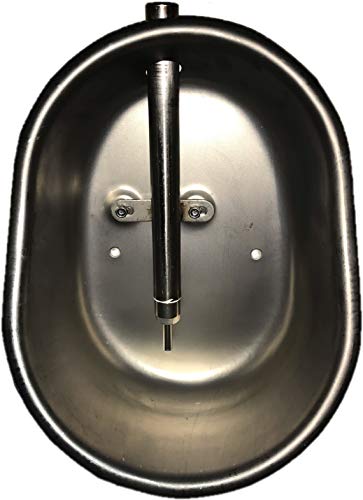 Stainless Steel Waterer for Homestead Farm Animals