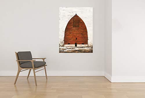 Red Barn Canvas Wall Art - Hand-Painted Homestead Decor