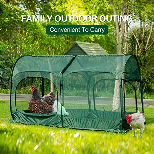 ANC POP Portable Chicken Run - Large, Easy Install