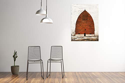 Red Barn Canvas Wall Art - Hand-Painted Homestead Decor