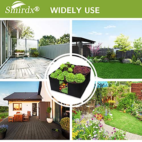 Durable Fabric Raised Garden Bed for Vegetables and Flowers