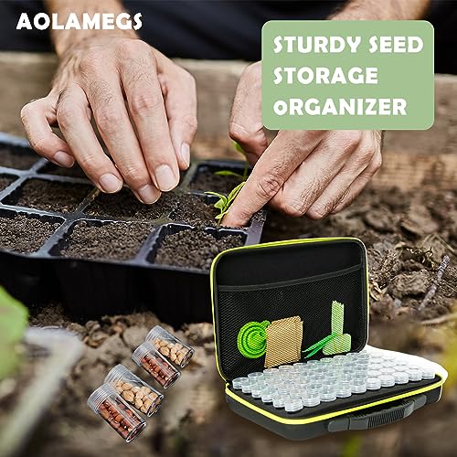 Homesteading: Garden Seed Storage Organizer - 60 Slots