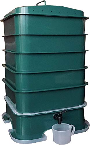 VermiHut 5-Tray Worm Compost Bin – Easy and Sustainable
