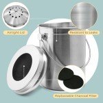 EPICA Stainless Steel Kitchen Composter | 1.3 Gallon