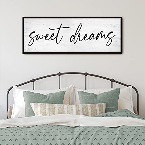 GraceView Bedroom Wall Décor - 42”X15”, Minimalist Canvas