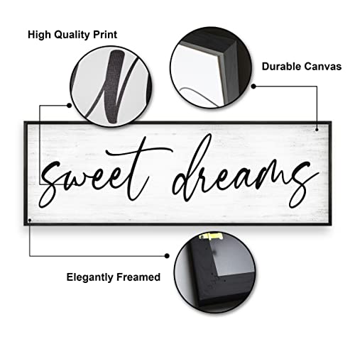 GraceView Bedroom Wall Décor - 42”X15”, Minimalist Canvas