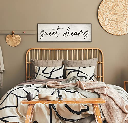 GraceView Bedroom Wall Décor - 42”X15”, Minimalist Canvas
