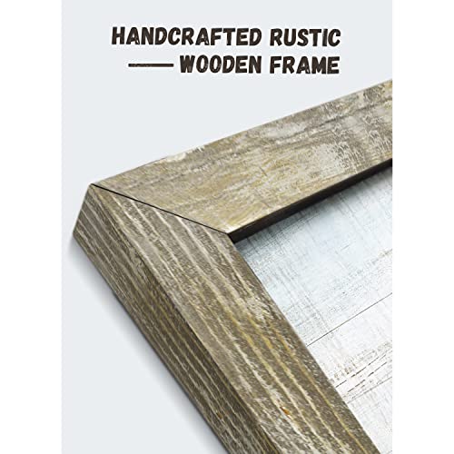 Rustic Barn Flag Wall Art: Farmhouse Decor