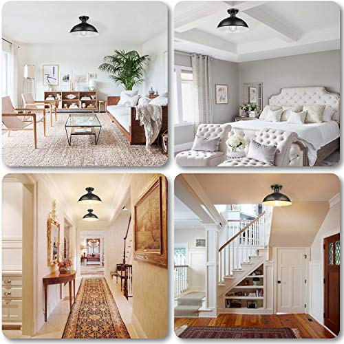 Vintage Farmhouse Ceiling Light Fixture, Industrial Pendant