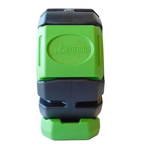 Outdoor 19-Gallon Rolling Tumbling Composter - Rotating Garden Bin