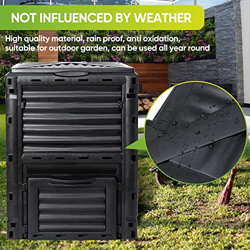 Large BPA-Free Compost Bin for Homesteading