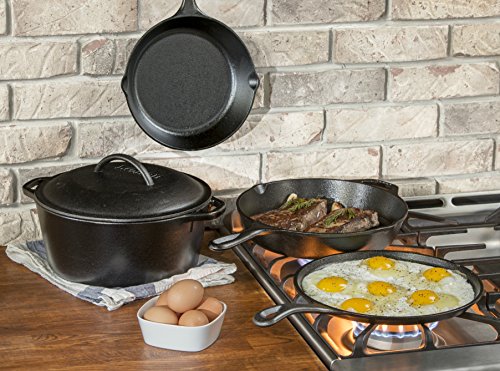 Lodge 5 Piece Cast Iron Homesteading Bundle