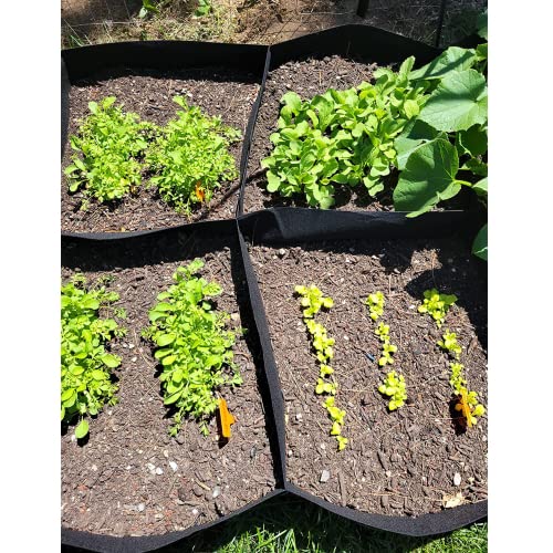 Fabric Raised Garden Bed, 128 Gallon 8 Grids