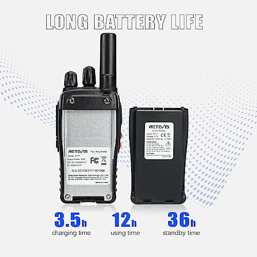 10 Pack Retevis H-777 Long Range Walkie Talkies