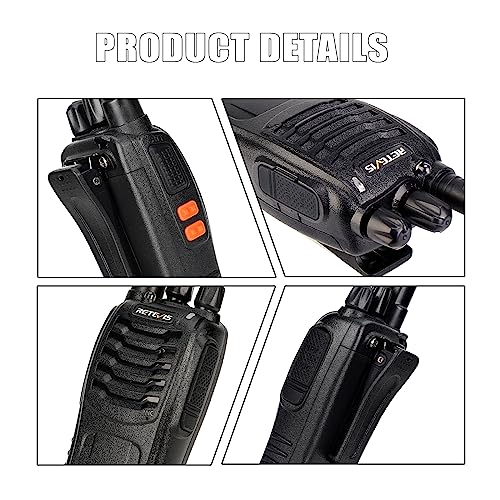 10 Pack Retevis H-777 Long Range Walkie Talkies