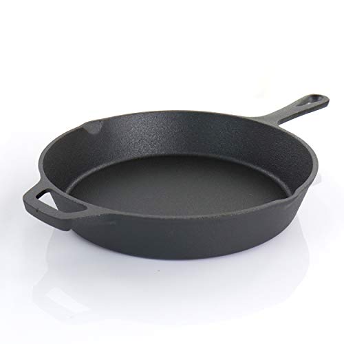 MegaChef Pre-Seasoned Cast Iron Cookware Set, 5 Piece