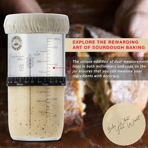 Sourdough Starter Jar Kit | Love What You Bake