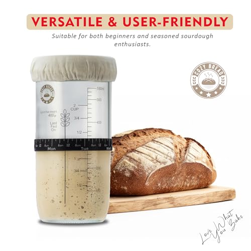 Sourdough Starter Jar Kit | Love What You Bake