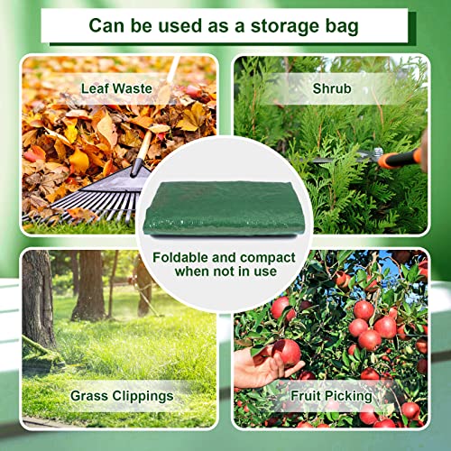 Reusable Yard Waste Bags, 34 Gallon (2 Pack)