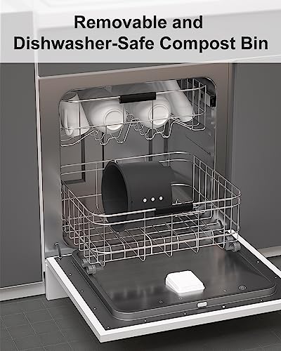 Smart Kitchen Composter, 3.3L Capacity, Electric