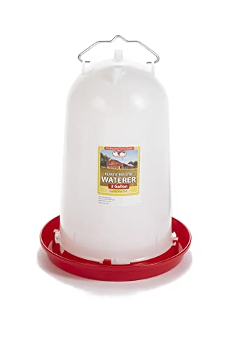 Little Giant 3 Gallon Plastic Poultry Drinker