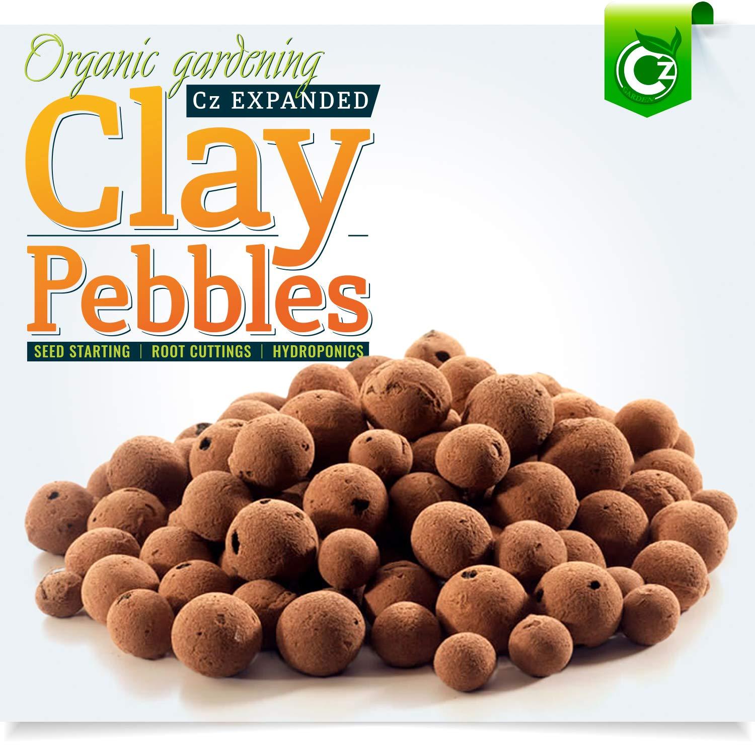 2LB Organic Clay Pebbles for Hydroponic Growing System