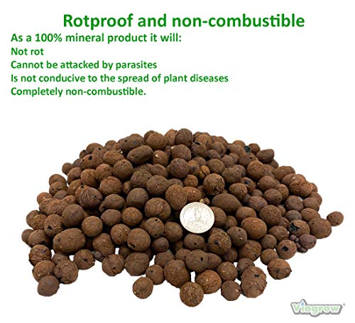 Viagrow Expanded Clay Pebbles - 10L Premium Rocks