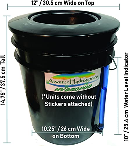 Atwater HydroPod - DWC Garden System Kit with Nutrients