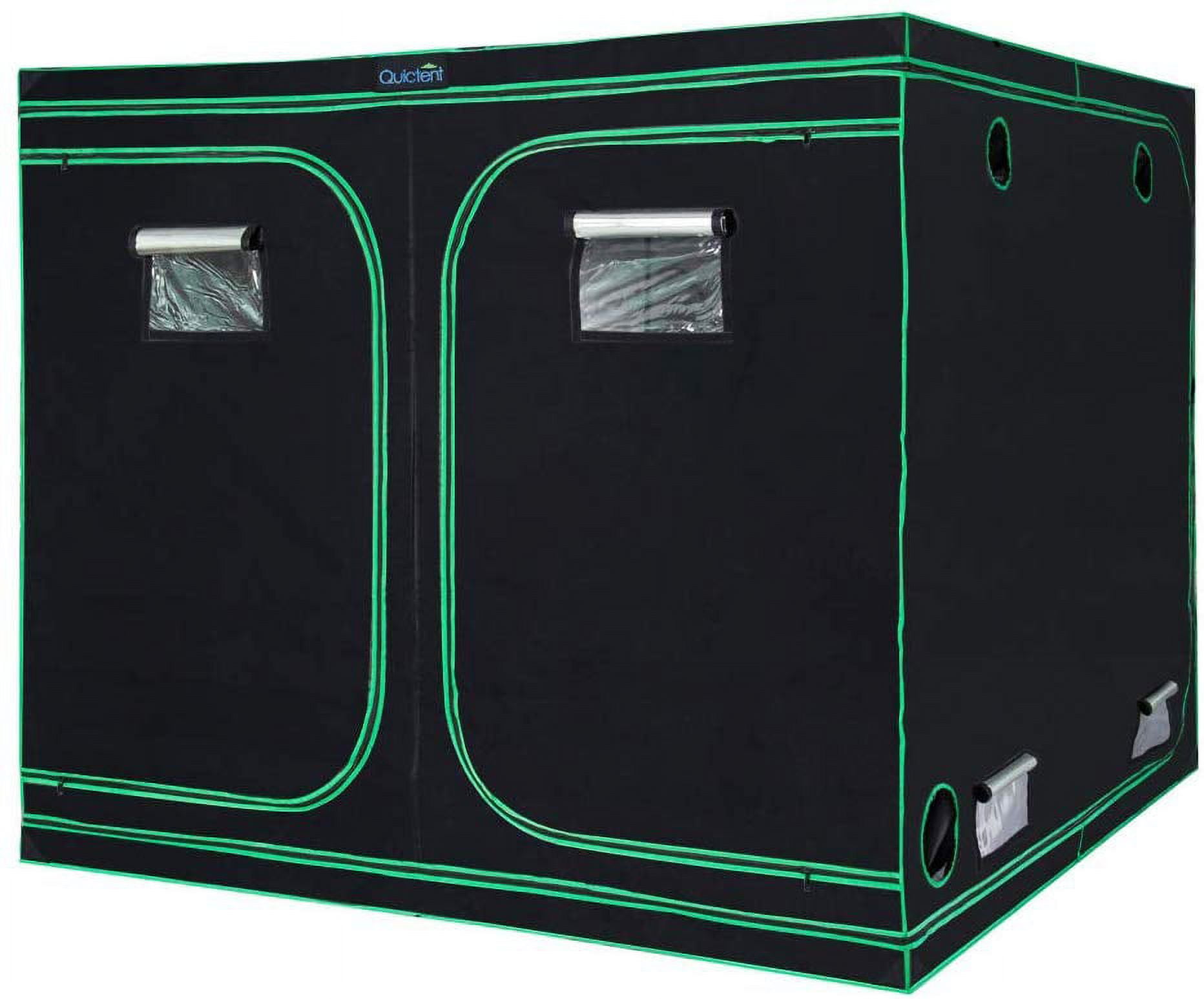 Reflective Mylar Hydroponic Grow Tent (96''x96''x78'')