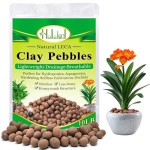 Organic Clay Pebbles for Hydroponic Growing System