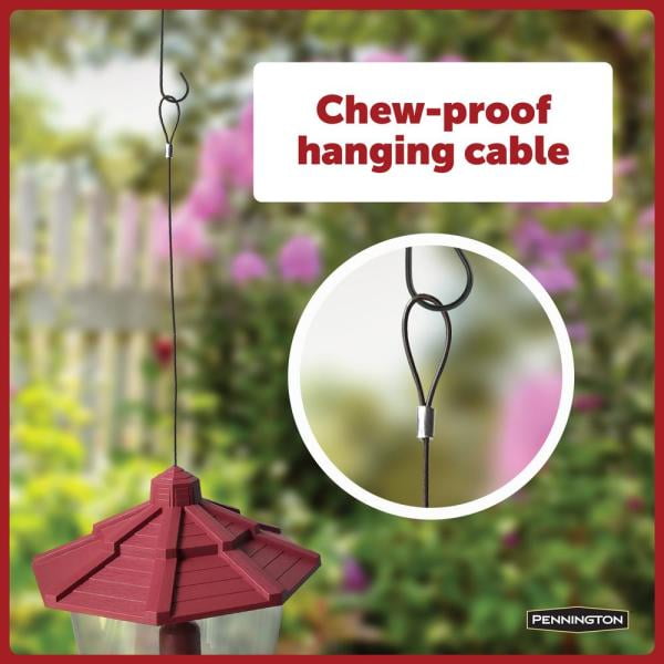 Pennington Green Ecozebo Bird Feeder, 7 lb. Capacity